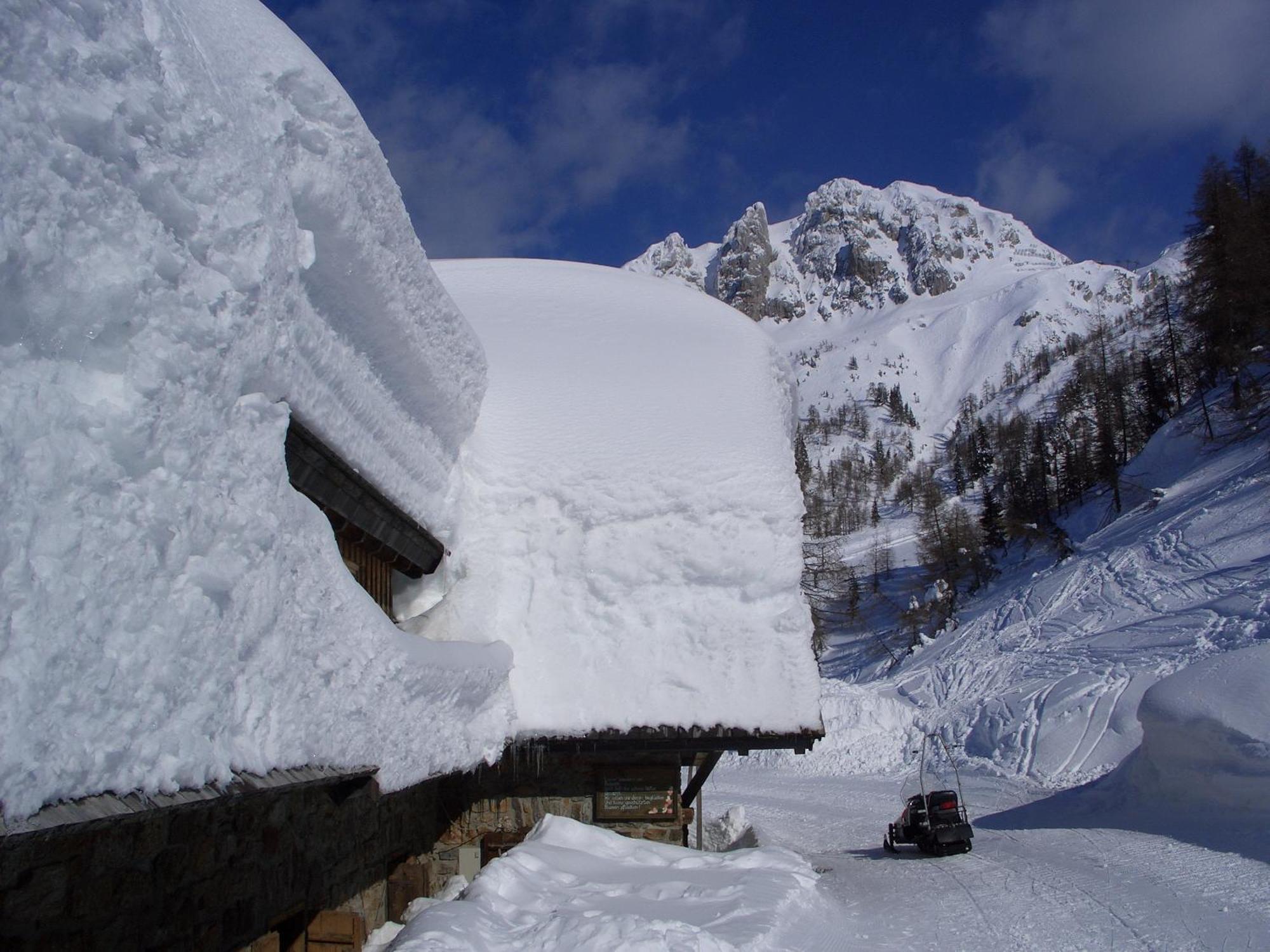 Biker Hotel Al Gallo Forcello Passo Pramollo Exterior photo